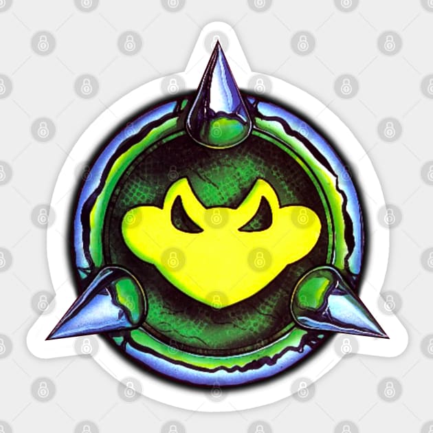 Toads 'N Battle '91 Sticker by Cabin_13